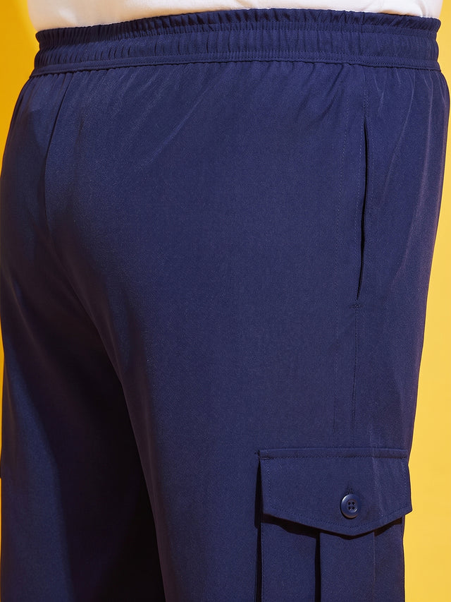 Men Plus Size Chicago Solid Trackpant