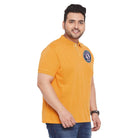 Men Plus Size Alamo Printed Polo Tshirt - bigbanana