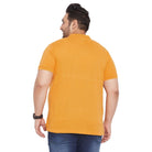 Men Plus Size Alamo Printed Polo Tshirt - bigbanana