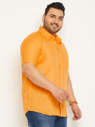 Men Plus Size Anion Solid Shirt - bigbanana