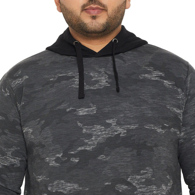 Men Plus Size Antner Printed Sweatshirt - bigbanana