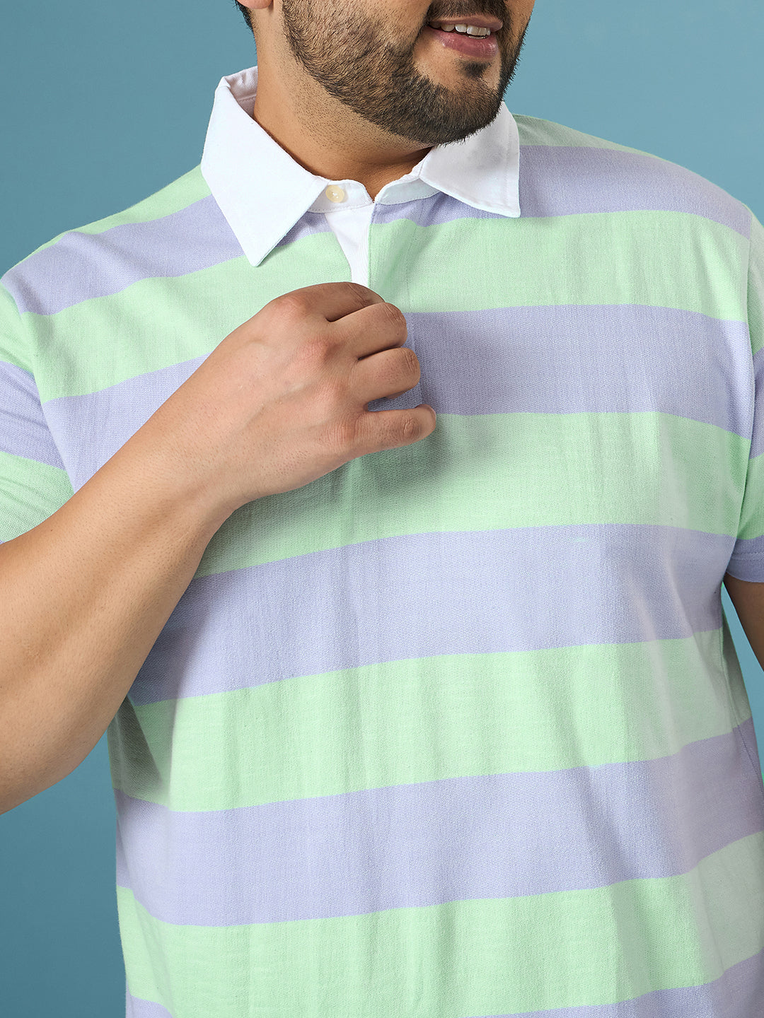 Men Plus Size Apes Polo Tshirt