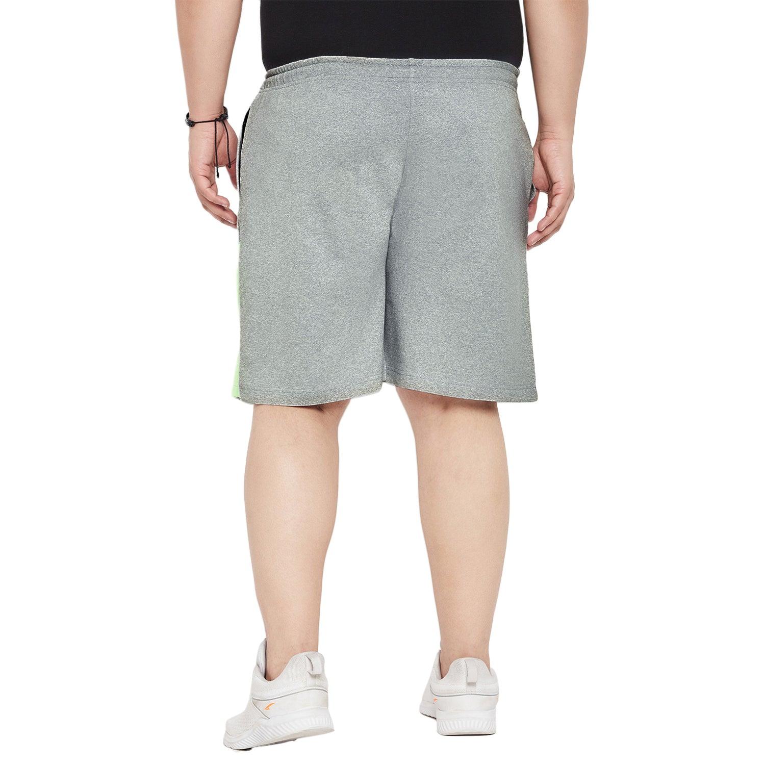 Men Plus Size Aspire Printed Shorts - bigbanana