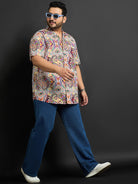 Men Plus Size Bayway Printed Shirt - bigbanana