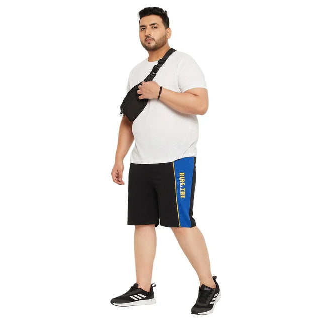 Men Plus Size Beeta Printed Shorts - bigbanana
