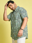 Men Plus Size Bejing Printed Shirt - bigbanana