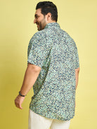 Men Plus Size Bejing Printed Shirt - bigbanana