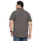 Men Plus Size Bingo Printed Shirt - bigbanana