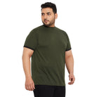 Men Plus Size Blade Printed Round Neck Tshirt - bigbanana