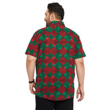 Men Plus Size Blankis Printed Shirt - bigbanana