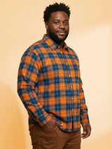 Men Plus Size Blazebox Multicolor Checkered Casual Shirt