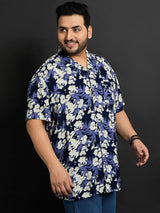 Men Plus Size Bocholt Printed Shirt - bigbanana