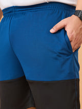 Men Plus Size Bodo Colorblock Shorts
