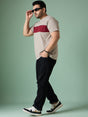 Men Plus Size Bravix Multicolor Round Neck Tshirt - bigbanana