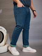 Men Plus Size Cambro Solid Jeans - bigbanana