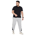 Men Plus Size Carnival Solid Trackpant - bigbanana