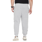 Men Plus Size Carnival Solid Trackpant - bigbanana