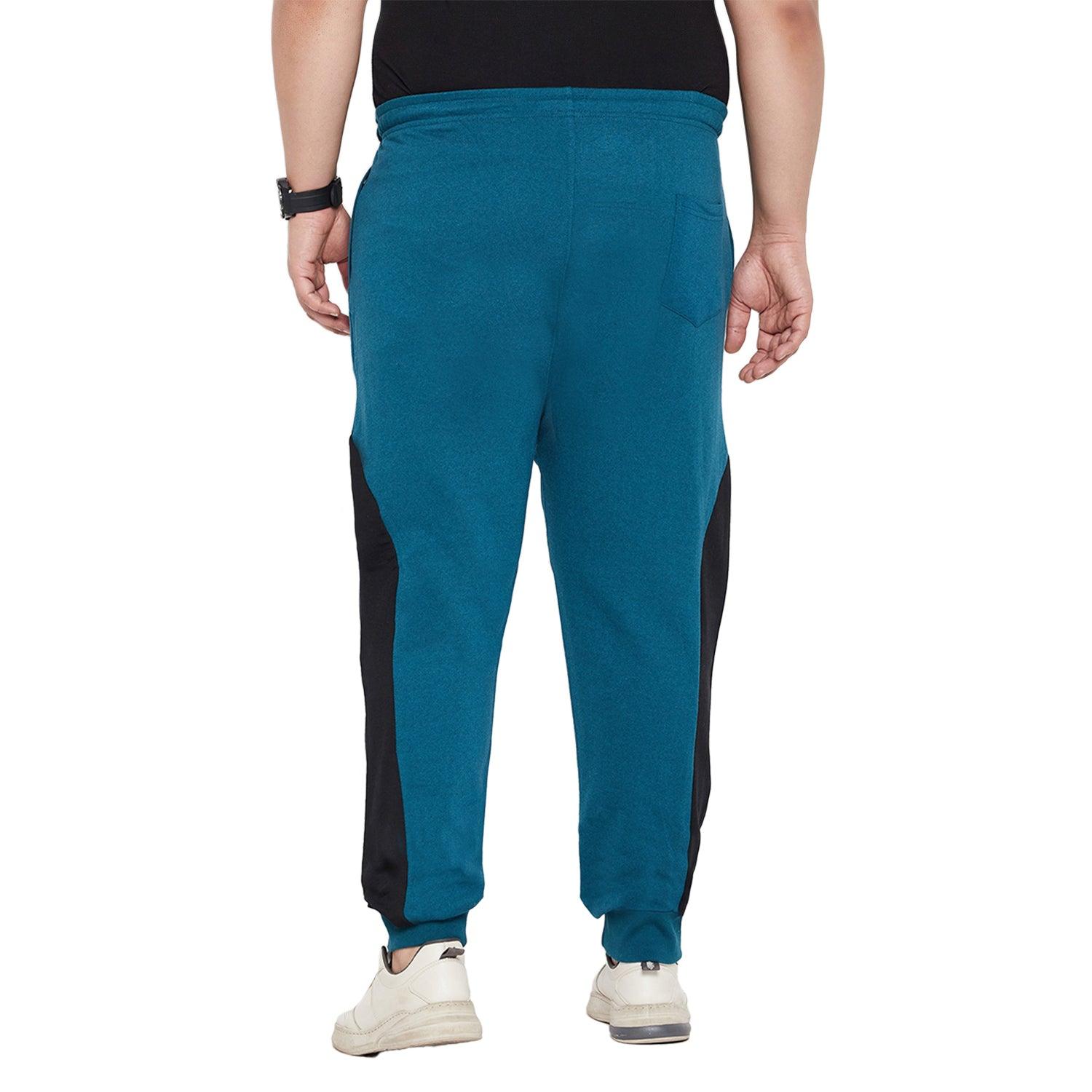 Men Plus Size Casio Colorblock Trackpant - bigbanana