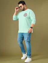 Men Plus Size Charge Solid Henley Tshirt