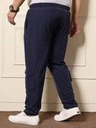 Men Plus Size Chicago Solid Trackpant - bigbanana