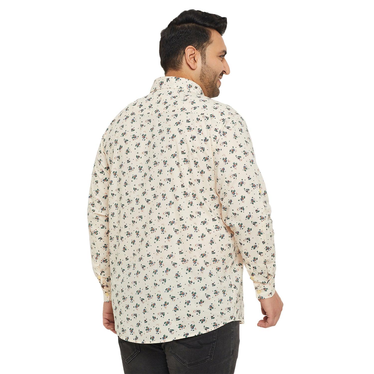 Men Plus Size Clazo Printed Shirt - bigbanana