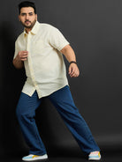 Men Plus Size Compton Check Shirt - bigbanana