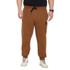 Men Plus Size Cone Solid Trackpant - bigbanana