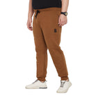 Men Plus Size Cone Solid Trackpant - bigbanana