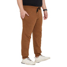 Men Plus Size Cone Solid Trackpant - bigbanana