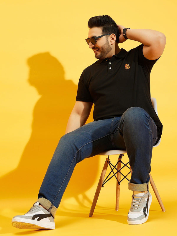 Men Plus Size Cosco-10 Solid Jeans