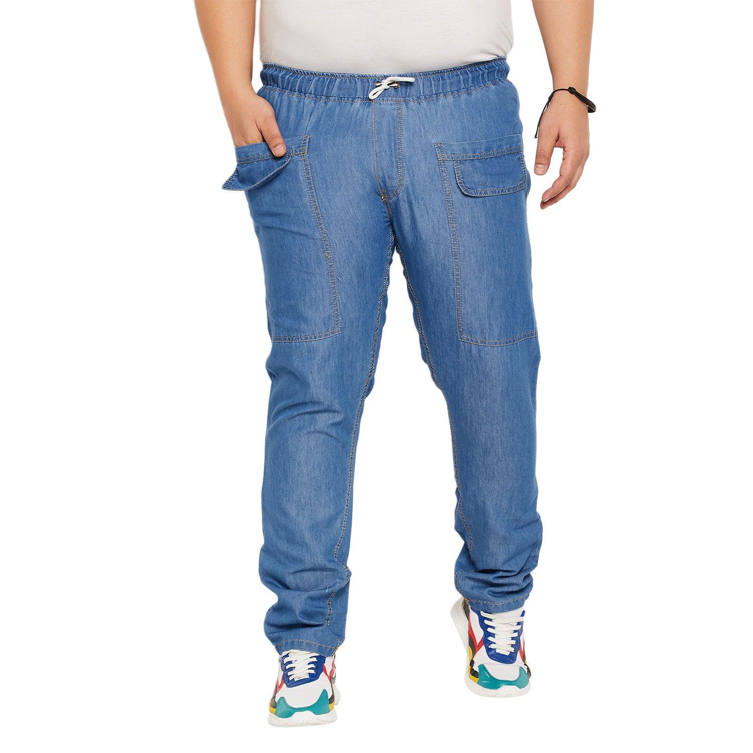 Men Plus Size Crawford Solid Trouser - bigbanana