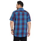 Men Plus Size Cult Check Shirt - bigbanana