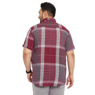 Men Plus Size Darra Check Shirt - bigbanana