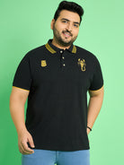 Men Plus Size EL Dorado Solid Polo Tshirt - bigbanana