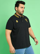 Men Plus Size EL Dorado Solid Polo Tshirt - bigbanana