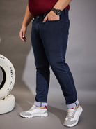 Men Plus Size Echo Solid Jeans - bigbanana