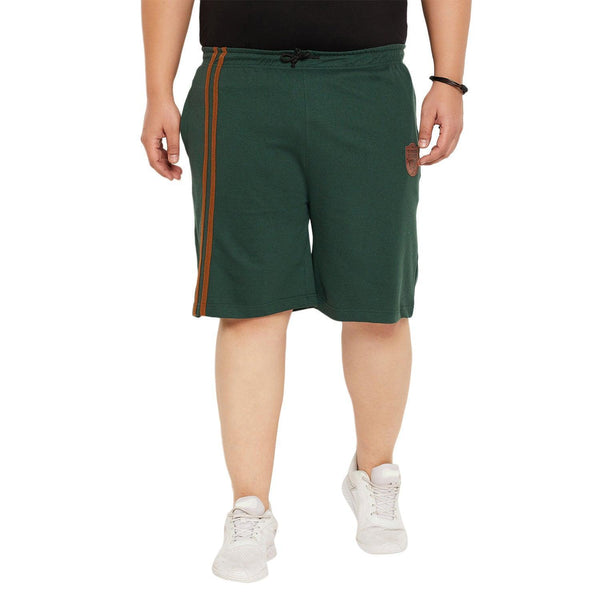 Men Plus Size Ecosport Solid Shorts