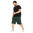 Men Plus Size Ecosport Solid Shorts - bigbanana