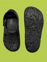 bigbanana Ferver-Black Unisex Clogs