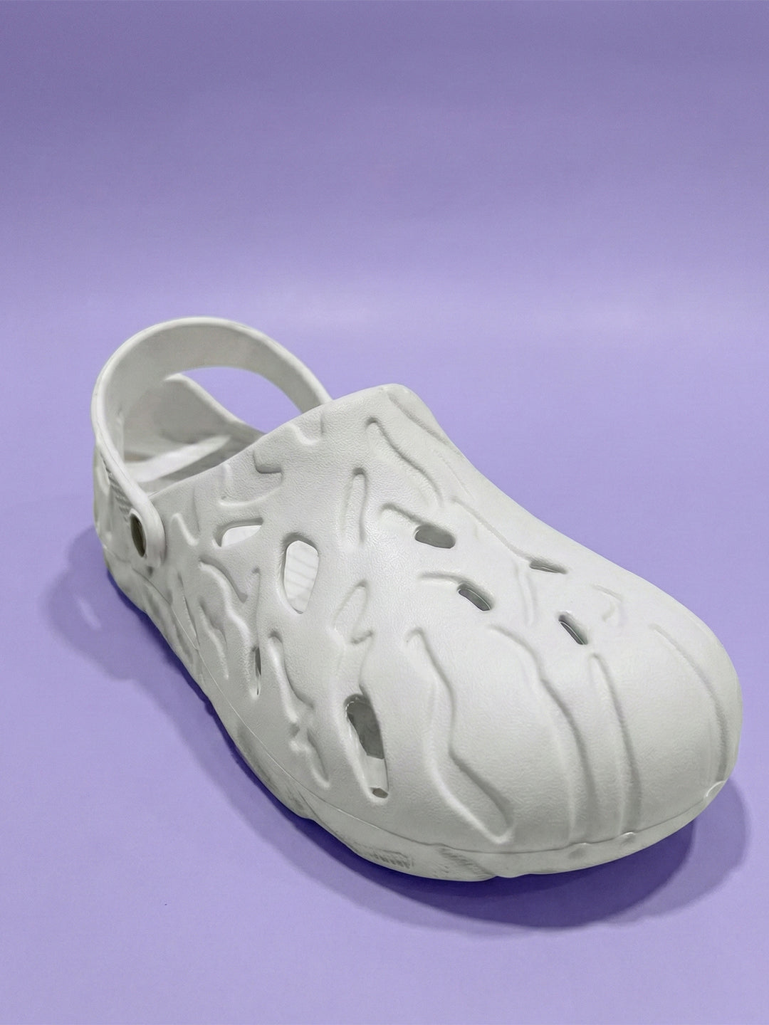 bigbanana Ferver-Off White Unisex Clogs