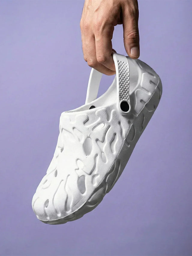 bigbanana Ferver-Off White Unisex Clogs