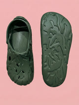 bigbanana Ferver-Olive Unisex Clogs