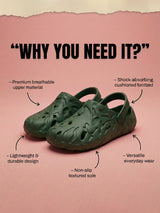 bigbanana Ferver-Olive Unisex Clogs