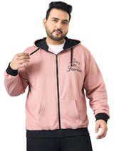 Men Plus Size  Fierce Solid Sweatshirts