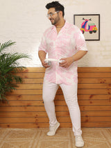 Men Plus Size Fylith Multicolor Printed Shirt