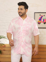 Men Plus Size Fylith Multicolor Printed Shirt