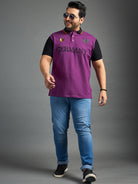 Men Plus Size Germany Printed Polo Tshirt - bigbanana