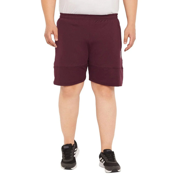 Men Plus Size Griffith Solid Shorts