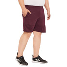 Men Plus Size Griffith Solid Shorts - bigbanana