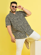 Men Plus Size Grosseto Printed Shirt - bigbanana